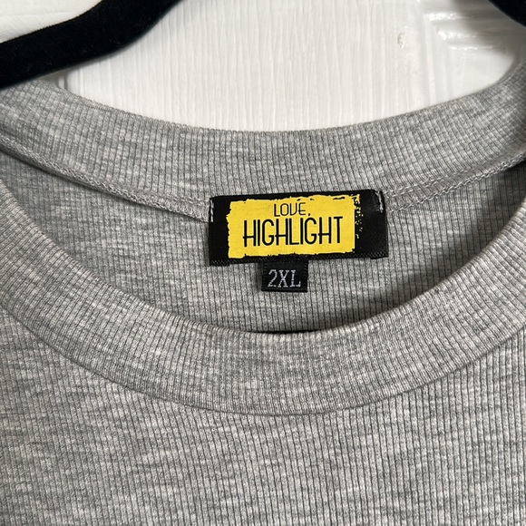 Love Highlight | Ribbed Long Sleeve Lace-Up Dress - Picture 6 of 7